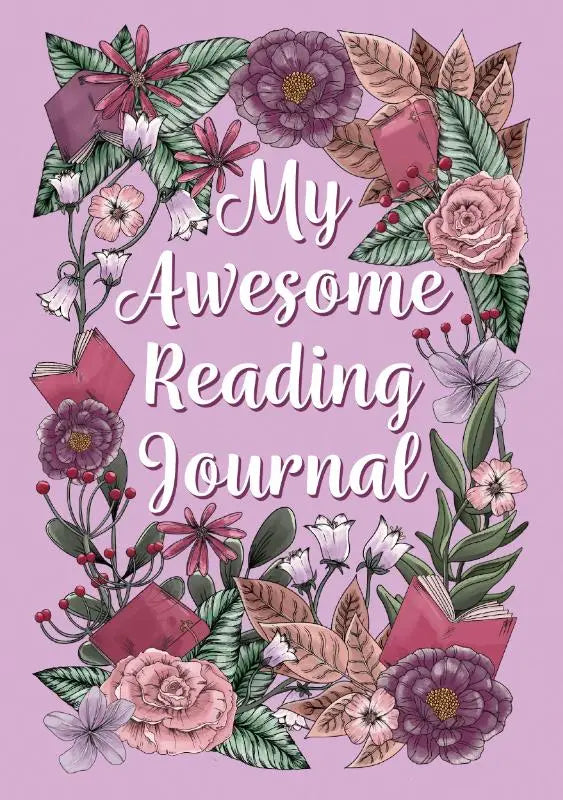 Een light edition lavender dagboek met zachte lavendelkleur en bloemenpatroon voor lezen en schrijven