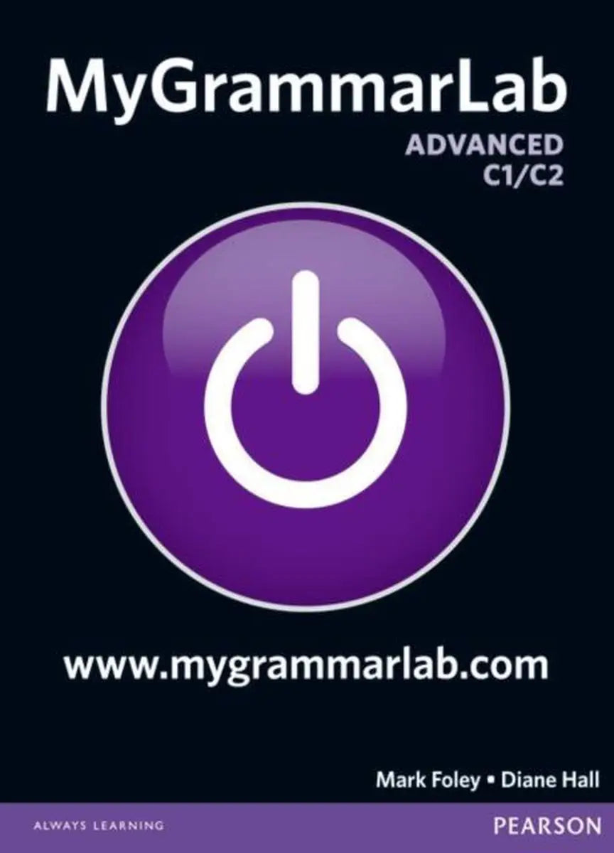 Mygrammarlab - advanced book without key + online myenglishlab pack 24 mnd - mygrammarlab - advanced book without key