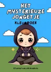 Een cartoonillustratie van een jong meisje met bruin haar en een donkergroene mantel in het boek het mysterieuze jongetje voor jonge lezers
