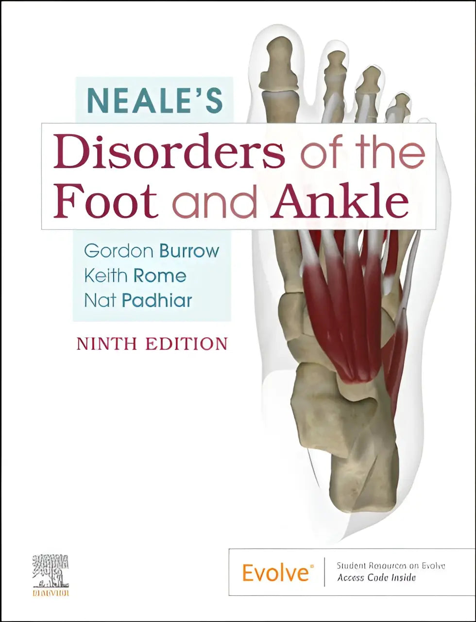 De cover van neales disorders of the foot and ankle negende editie een medisch boek over foot and ankle aandoeningen