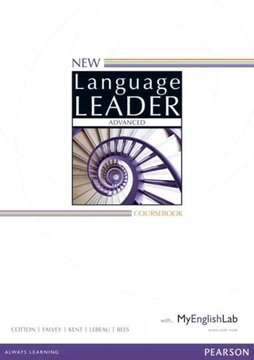 New language leader - advanced coursebook + myenglishlab access - new language leader - advanced coursebook