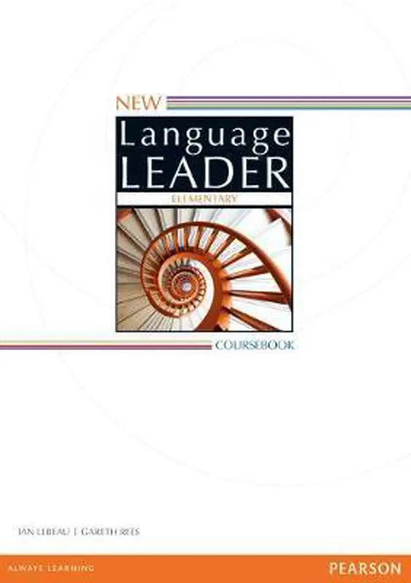 New language leader - elementary coursebook - new language leader - elementary coursebook - boek
