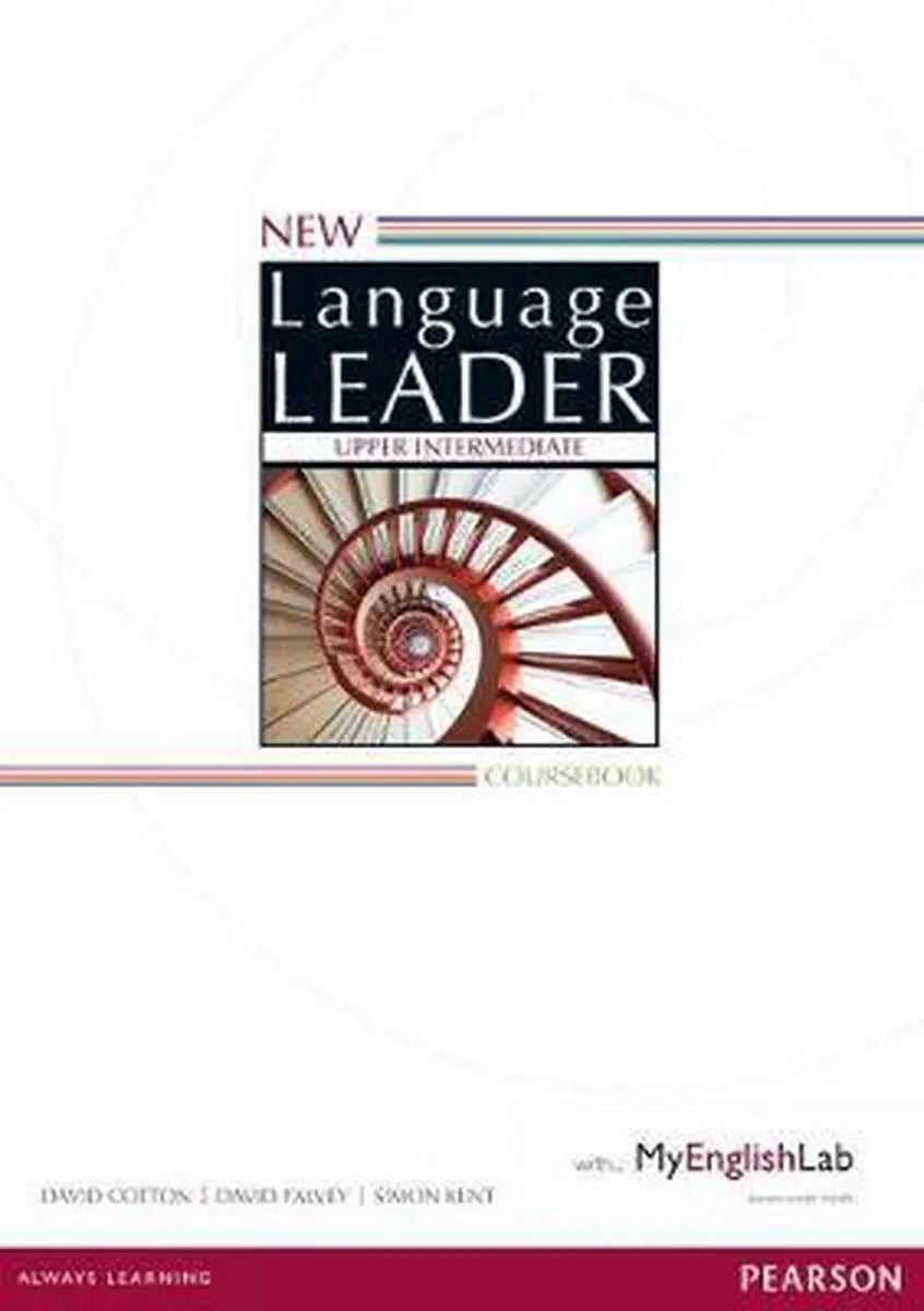 New language leader - upper-intermediate coursebook + myenglishlab access - new language leader - upper-intermediate
