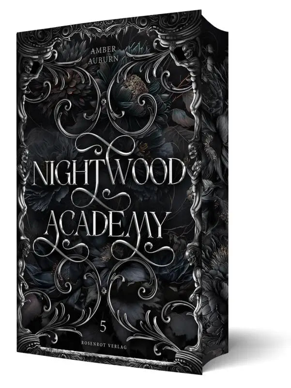 Nightwood Academy 5 - Dark Romantasy Serie - Sammelband mit Buchklappen und wunderschönem Farbschnitt