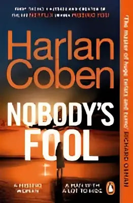 Harlan Cobens Nobody’s Fool paperback met oranje-zwarte kaft