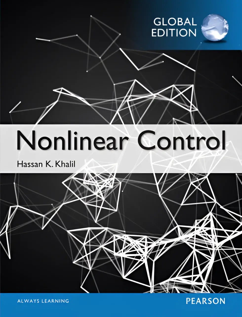 Zwart hardback studieboek nonlinear control door hassan k voor een eerste cursus nonlinear control global edition