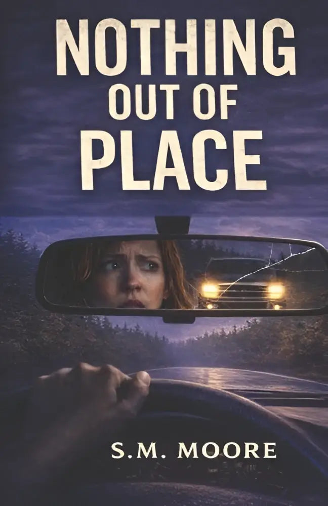 De boekomslag toont de titel nothing out of place door s.m. in het product nothing out of place