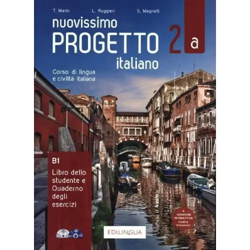 Nuovissimo progetto italiano 2a libro dello studente + quaderno + esercizi interattivi + cd - nuovissimo progetto