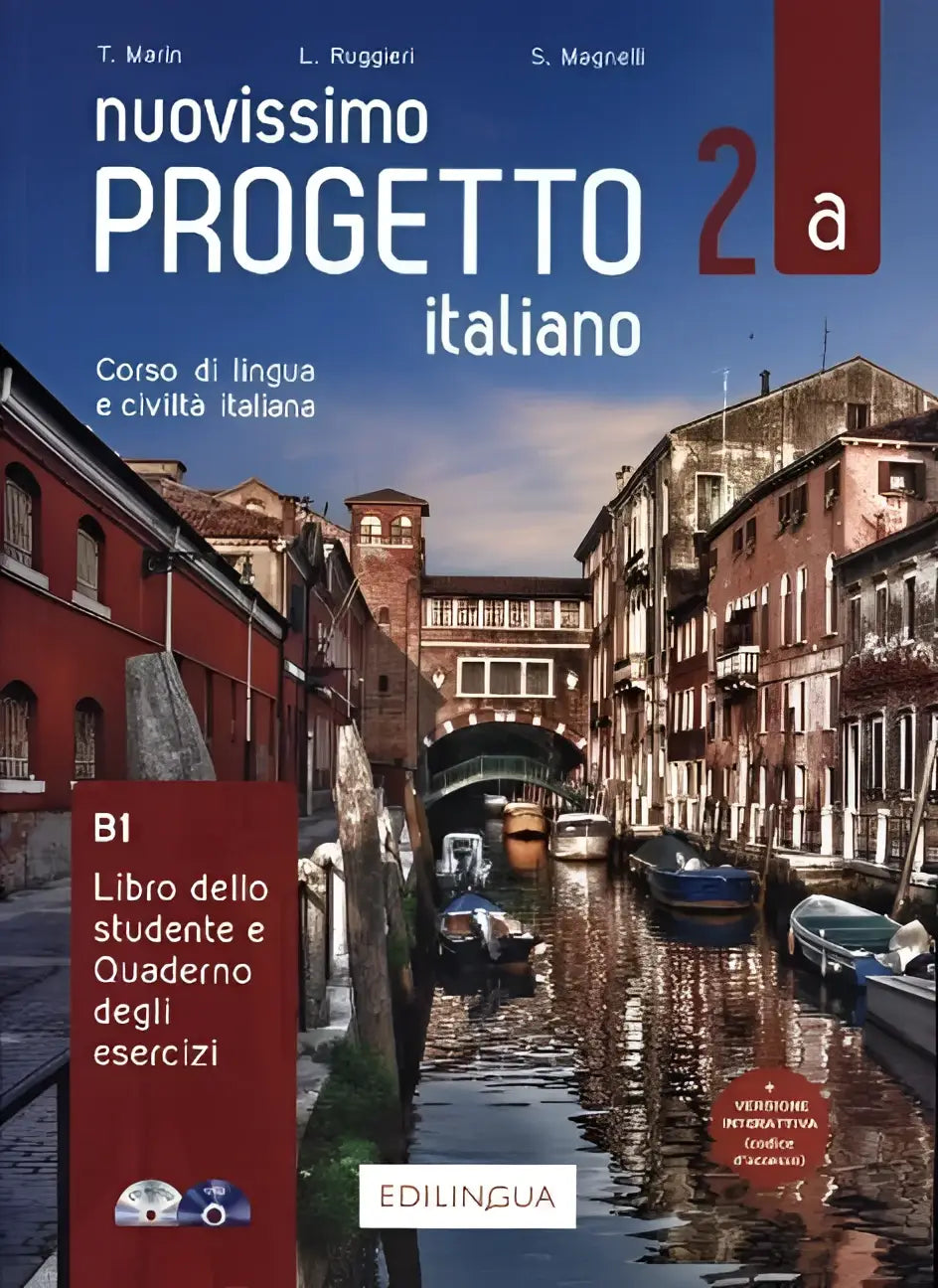 Nuovissimo progetto italiano 2a libro dello studente + quaderno + esercizi interattivi + cd - nuovissimo progetto