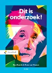 De boekcover van dit is onderzoek bevat een levendige illustratie in rood en geel voor algemene sociale wetenschappen