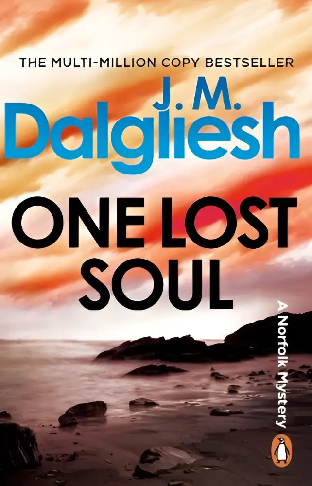 De boekcover van one lost soul door j.m. toont de titel prominently voor het boek one lost soul