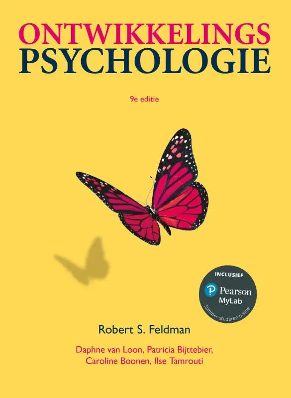 De cover van het 9e editie leerboek ontwikkelingspsychologie door robert s geschikt voor hoger onderwijs