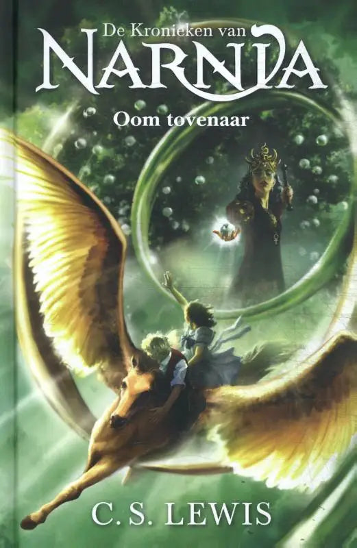 Boekomslag van de nederlandse editie van the chronicles of narnia the lion the witch and the wardrobe door c.s. lewis in oom tovenaar product