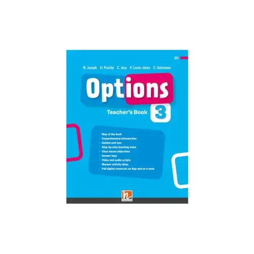 Livre de l'enseignant Options 3