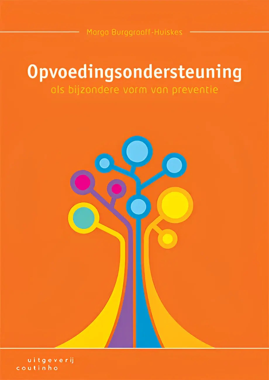 Boekomslag Opvoedingsondersteuning als bijzondere vorm van preventie met kleurrijke boom