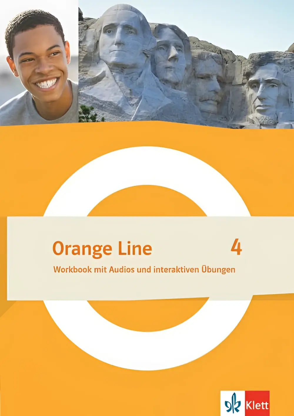 Orange line 4 workbook mit audios und interaktiven übungen klasse 8 von klett in oranger farbe