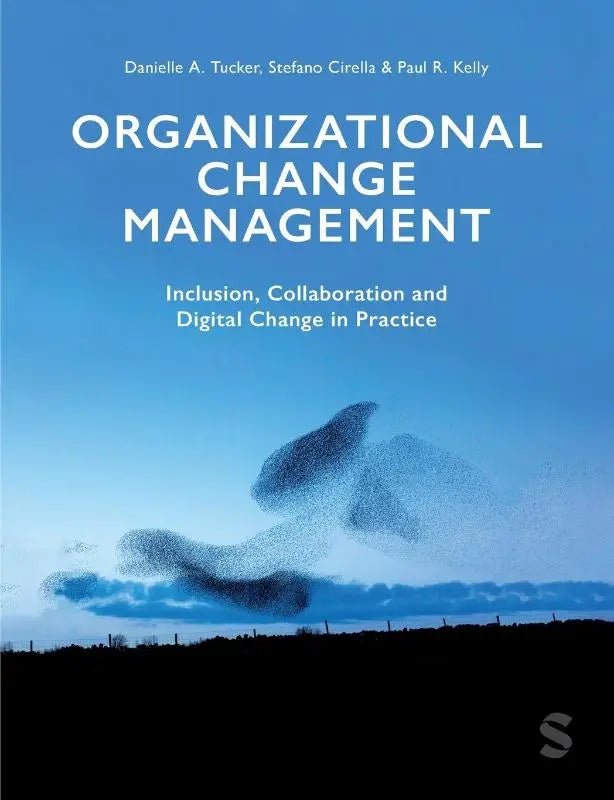 Blauw hardcover boek organizational change management door danielle a over samenwerking en digitale verandering in de praktijk