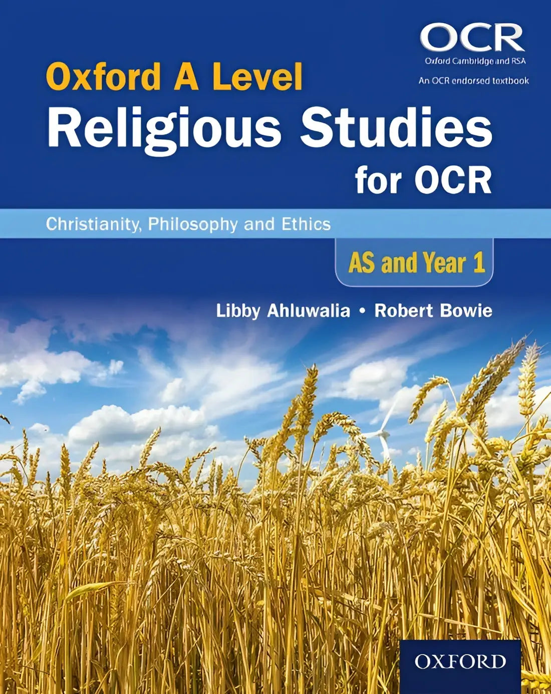 Oxford a level religious studies for ocr: as and year 1 student book: year 1 - oxford a level religious studies for
