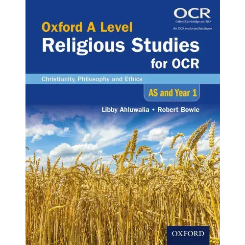 Oxford a level religious studies for ocr: as and year 1 student book: year 1 - oxford a level religious studies for