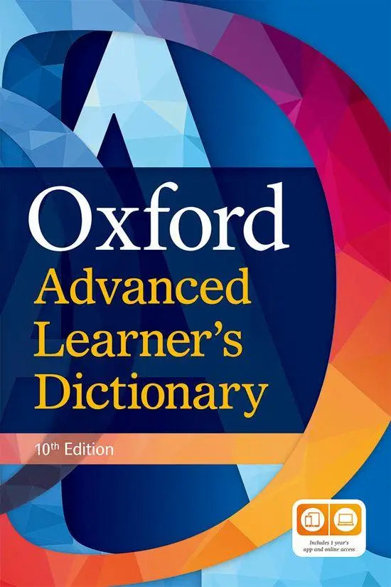 Oxford advanced learner’s dictionary paperback + online app - oxford advanced learner’s dictionary paperback + online