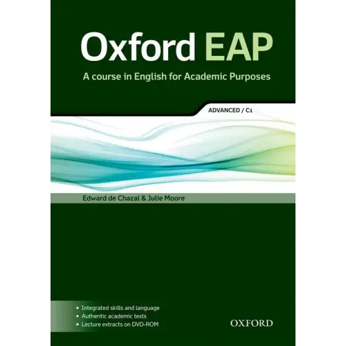 Oxford english for academic purposes c1 student’s book + dvd + cd-rom - oxford english for academic purposes c1