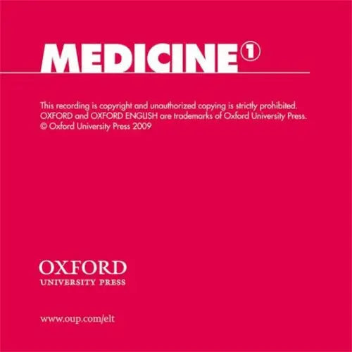 Oxford english for careers - medicine 1 class audio-cd - oxford english for careers - medicine 1 class audio-cd - boek