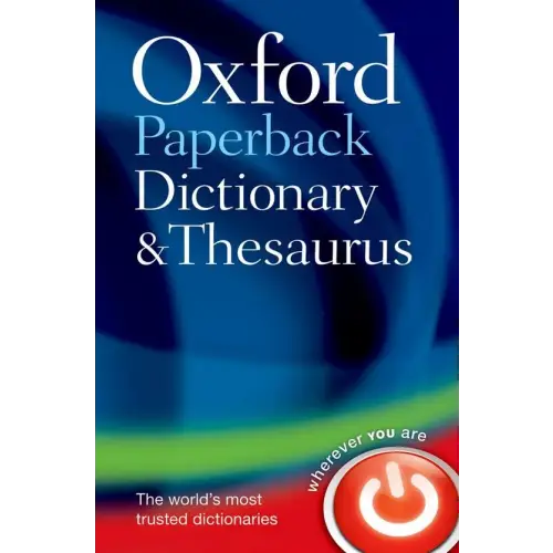 Oxford paperback dictionary and thesaurus - oxford paperback dictionary and thesaurus - boek