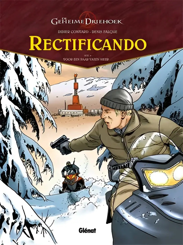 De cover van het stripboek rectificando door didier convard en denis paque, uitgegeven door glénat in paar vaten meer
