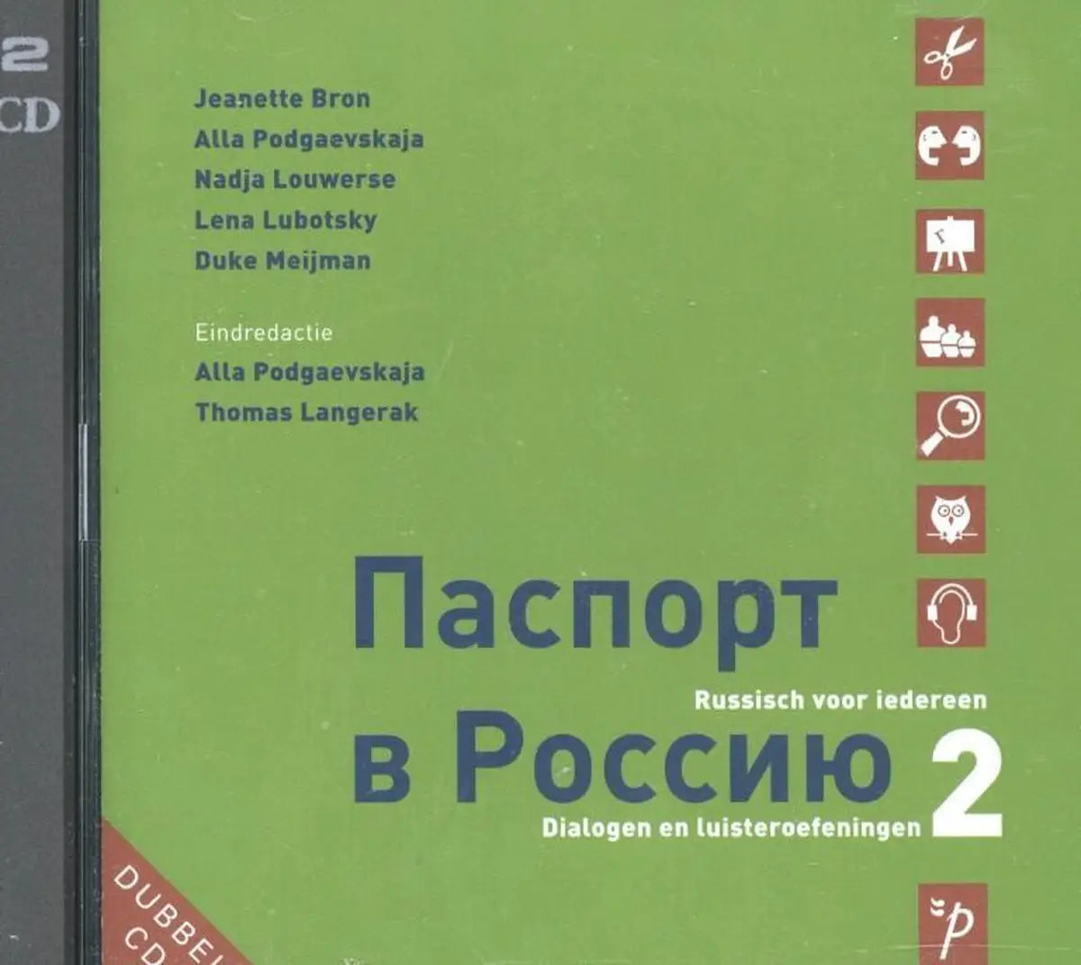Paspoort voor rusland 2 audio-cd (2x) - paspoort voor rusland 2 audio-cd (2x) - boek