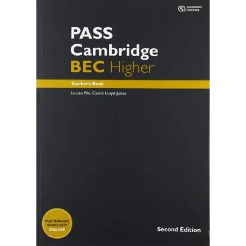 Pass cambridge bec second edition - higher teacher’s book + class audio-cd - pass cambridge bec second edition - higher