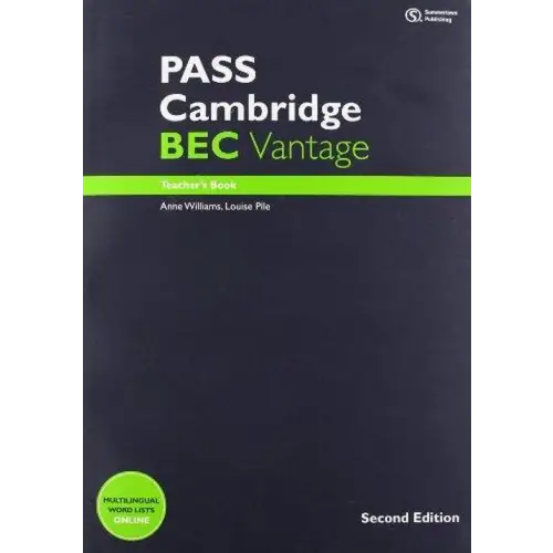 Pass cambridge bec second edition - vantage teacher’s book + class audio-cd - pass cambridge bec second edition