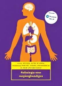 A anatomische illustratie van het menselijk spijsverteringssysteem met gelabelde organen in pathologie voor verpleegkundigen