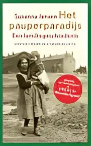 Het boek covered literaire non-fictie algemeen met zwart-witfoto van vier vrouwen titled het papierparadijs door suzanna jansen