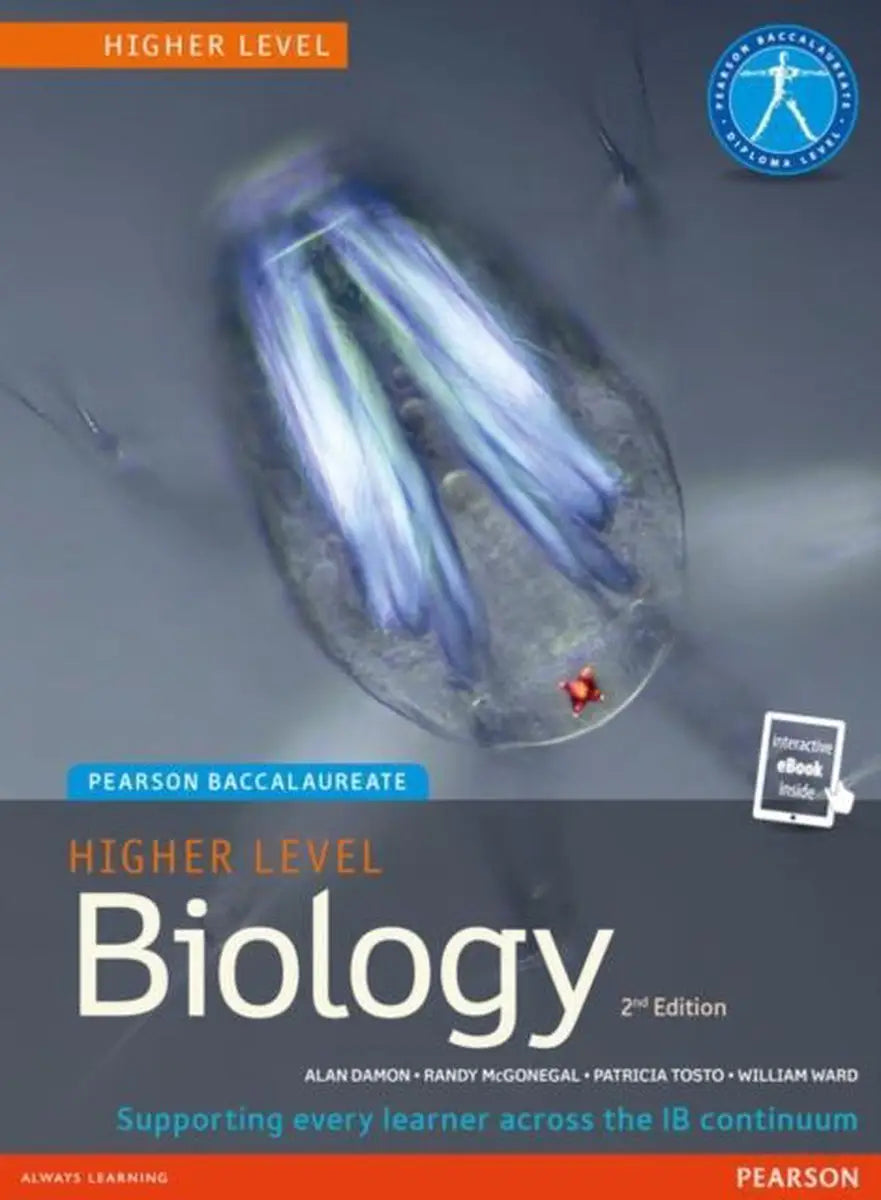 Pearson baccalaureate biology higher level print + ebook bundle for the ib diploma - pearson baccalaureate biology