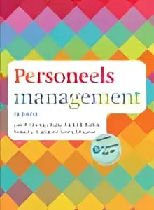 Visueel dynamische personeelsmanagement cover met rood en groen ontwerp voor bedrijfskunde hoger onderwijs david balkin