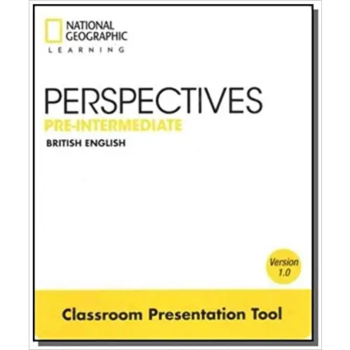 Perspectives bre - pre-intermediate classroom presentation tool (usb) - perspectives bre - pre-intermediate classroom