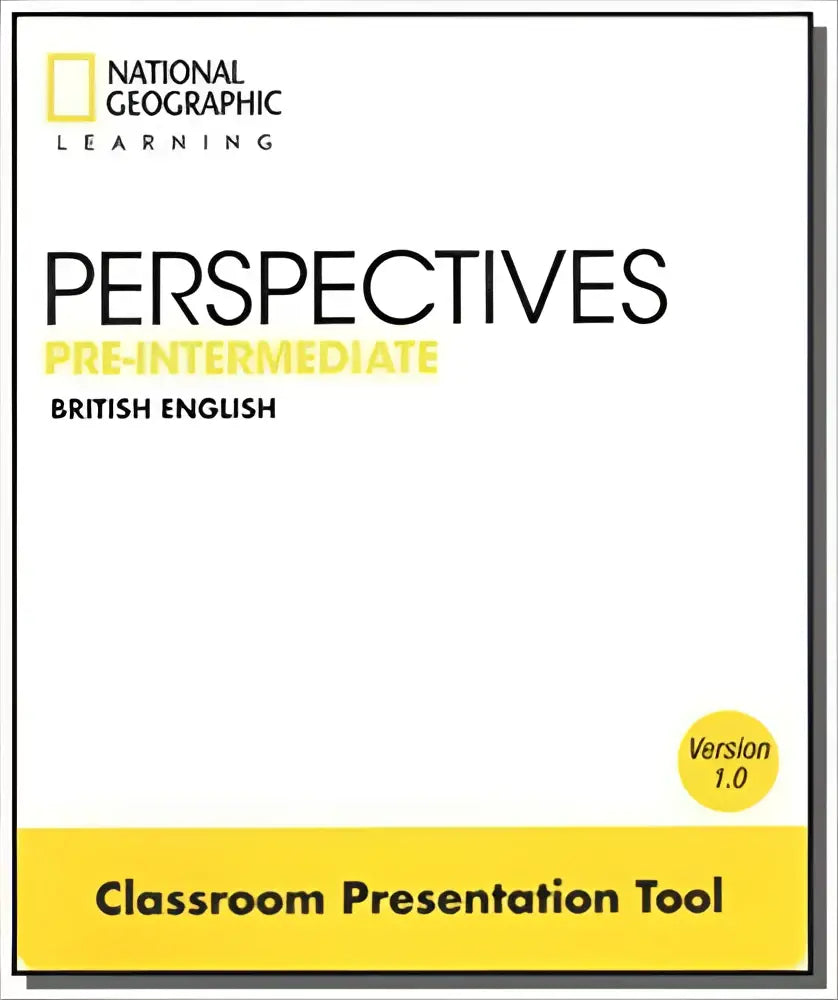 Perspectives bre - pre-intermediate classroom presentation tool (usb) - perspectives bre - pre-intermediate classroom