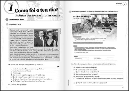 Português em rede - português língua estrangeira - nível a2 elementar - livro de exercícios (kopie) - boek