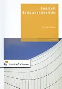 De praktisch bestuursprocesrecht boek heeft een minimalistisch oranje omslag met zwart productontwikkeling tekst