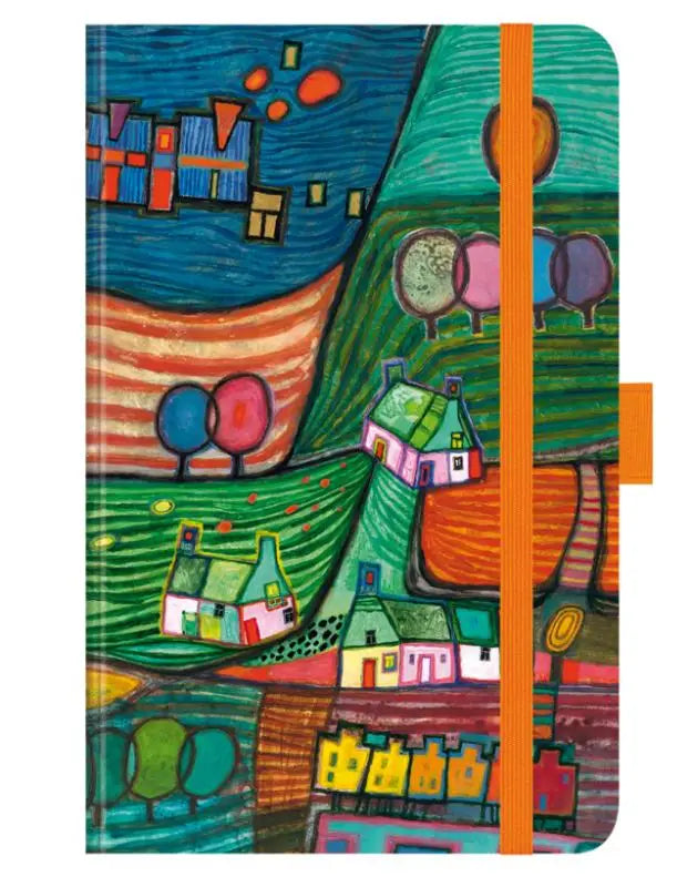 Premium Timer Small "Landschaft" 2027 - Buchkalender - Terminplaner mit hochwertiger Folienveredelung und Prägung. 9 x 14 cm