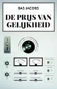 Zwart wit grafisch ontwerp voor de boekomslag de prijs van gelijkheid van bas jacobs bedrijfskunde algemeen