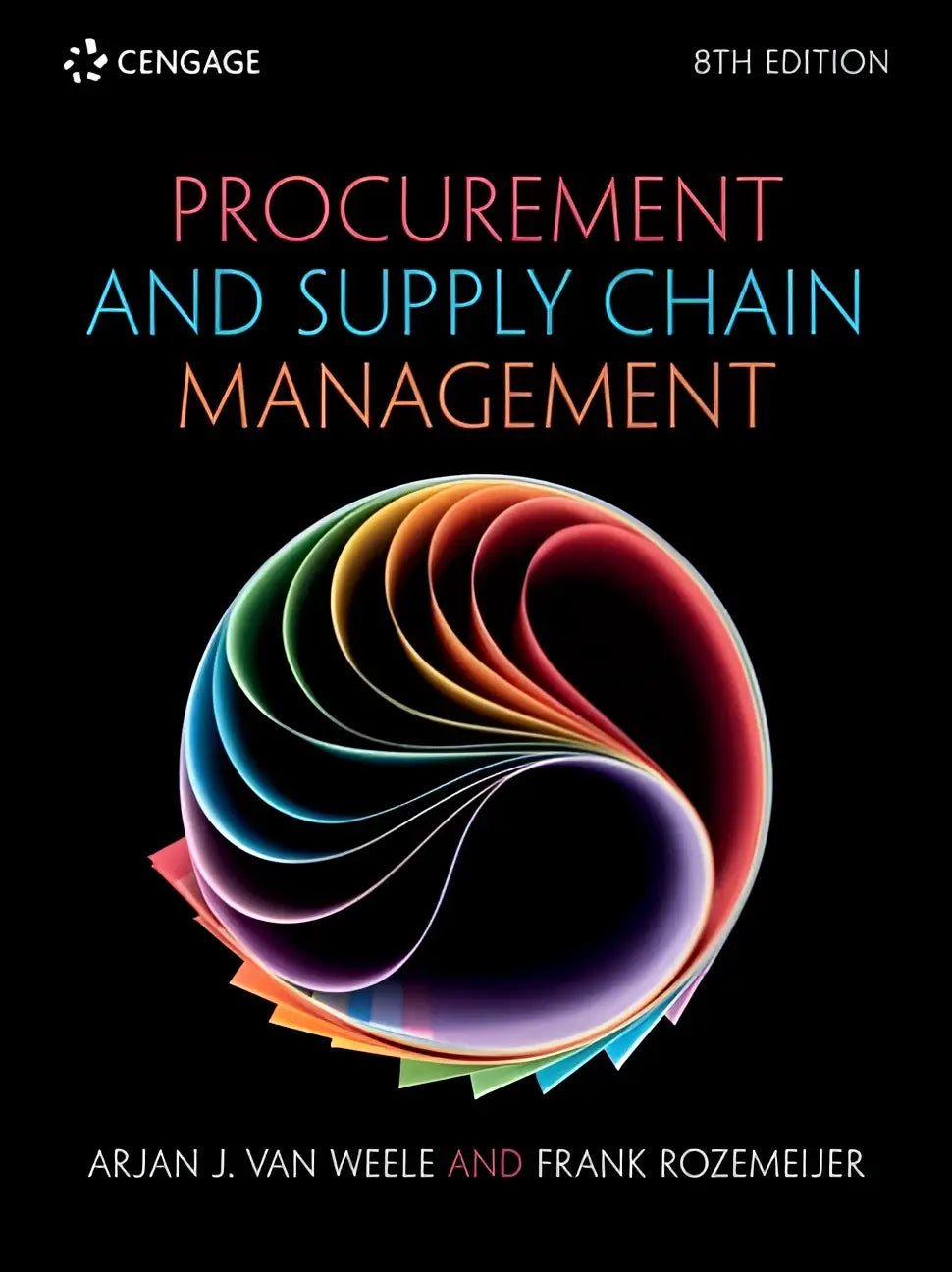 De 8e editie van de cengage tekstboek procurement and supply chain management door arjan j voor inkoop en supply chain studies