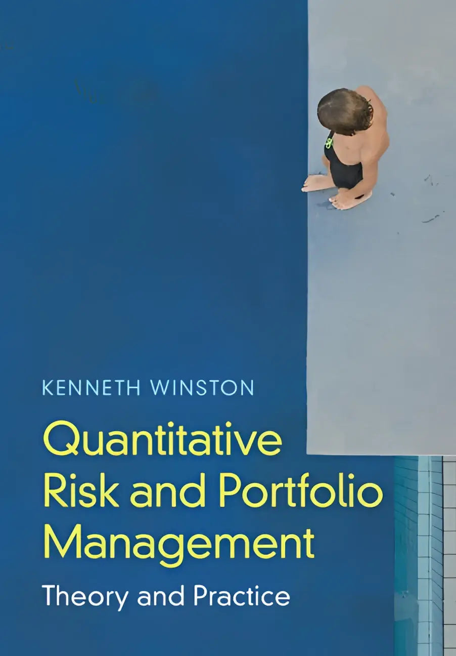 Blauw hardcover boek quantitative risk and portfolio management theorie en praktijk door kenneth winston over risk and portfolio management