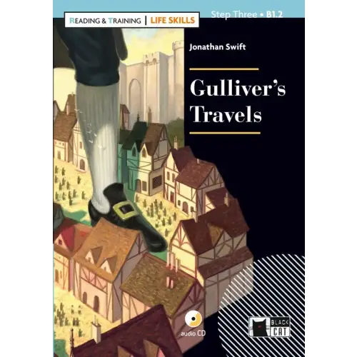 Reading & training b1.2 - life skills: gulliver’s travels book + audio cd + app - reading & training b1.2 - life