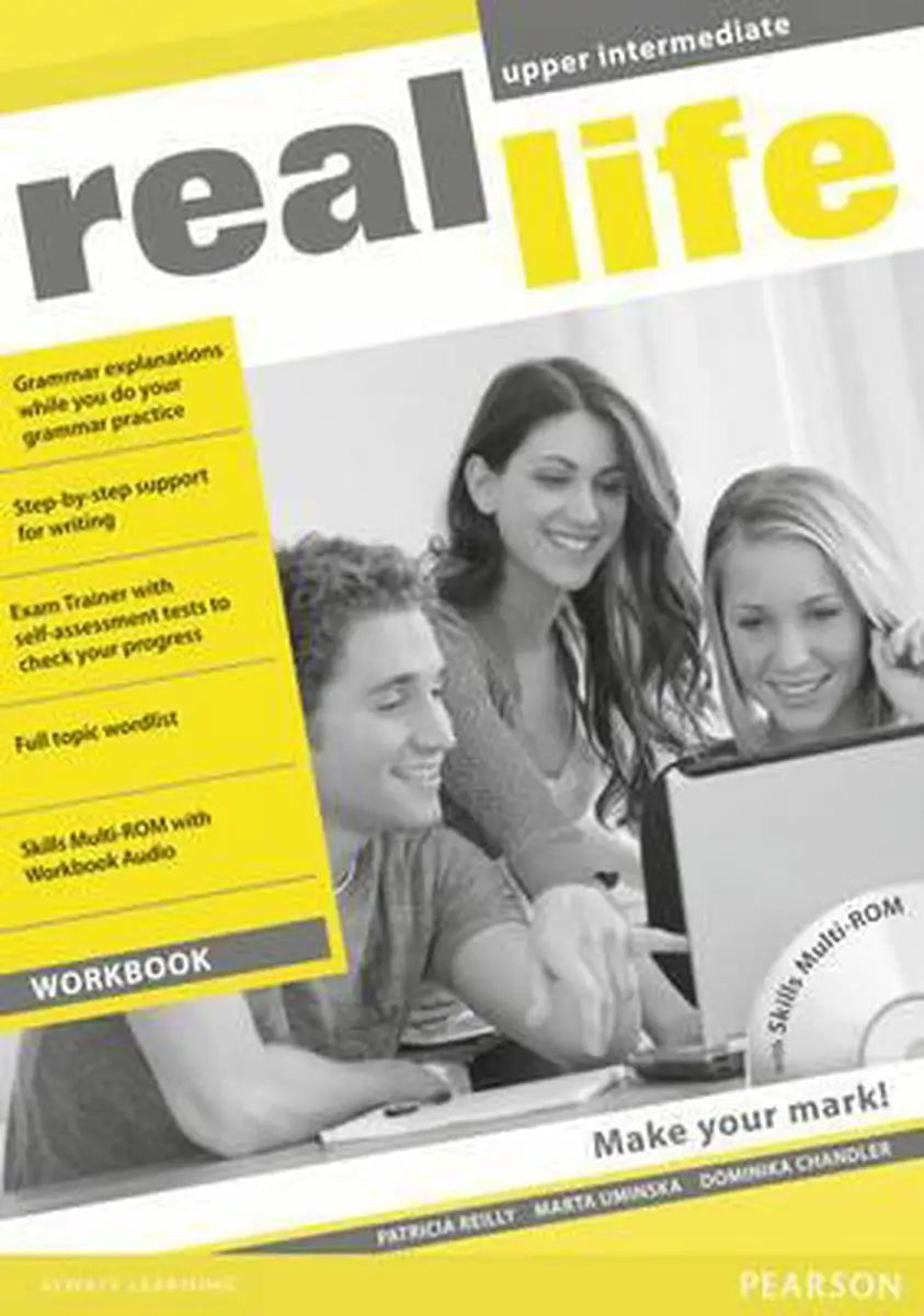 Real life global - upper-intermediate workbook + multi-rom pack - real life global - upper-intermediate workbook