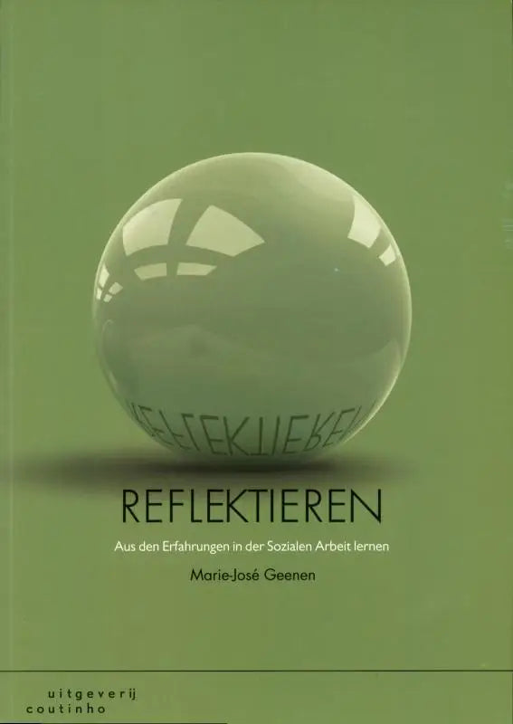 Glanzende witte bolvormige Reflektieren met reflecterend oppervlak en faint gegraveerde tekst