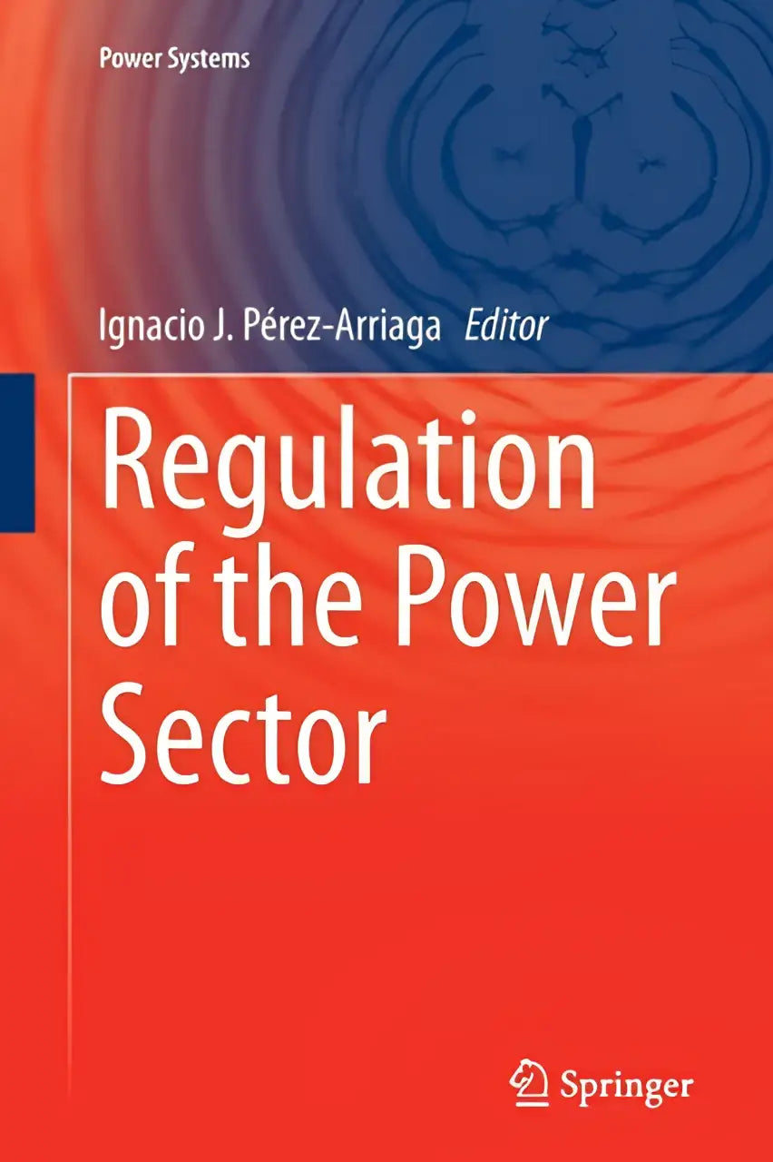 Rode hardcover boek over de regulering van de power sector door ignacio j voor inzicht in de power sector