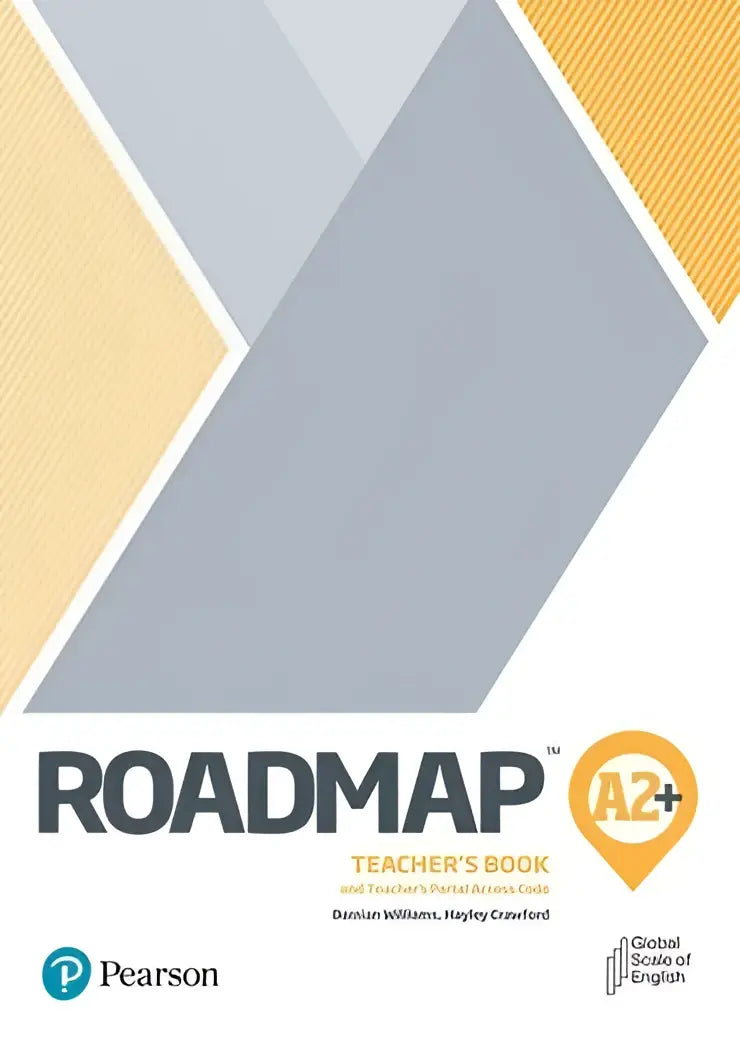 Roadmap A2+ Teacher’s Book Pearson met modern geometrisch omslag