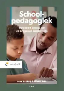 De cover van schoolpedagogiek toont kinderen in schooluniform met de titel schools pedaškai en sociale pedagogie