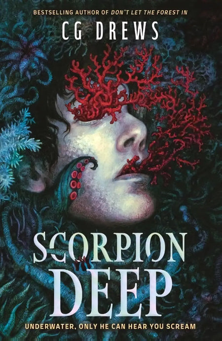 Scorpion Deep – CG Drews | Queer YA Horror Romance (UK Paperback)